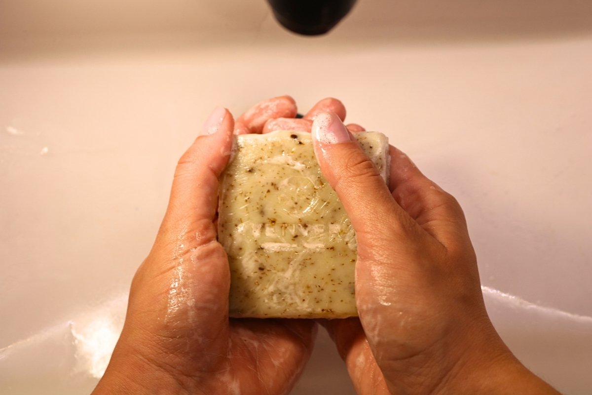Mediterranean wellness product soap bar
