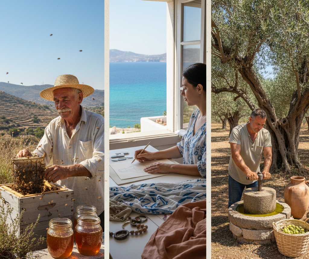 The mediterranean heritage through partners in Greece